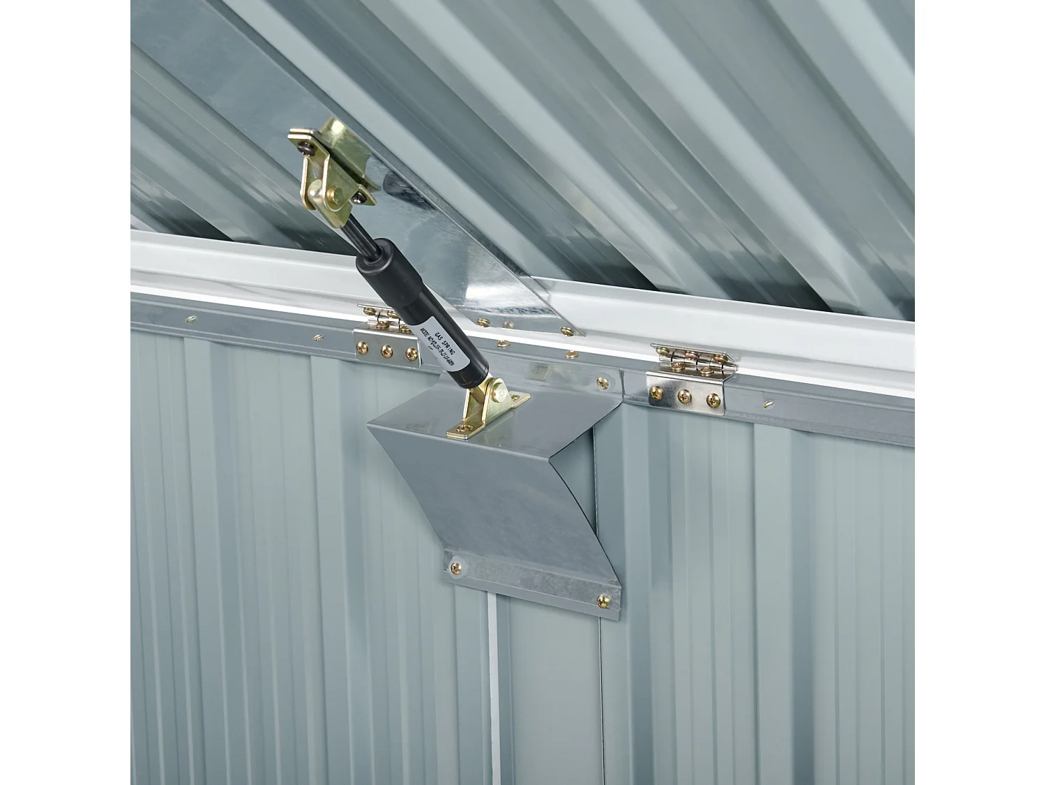 Remise à outils MOENA 158 cm 96 cm Gris clair