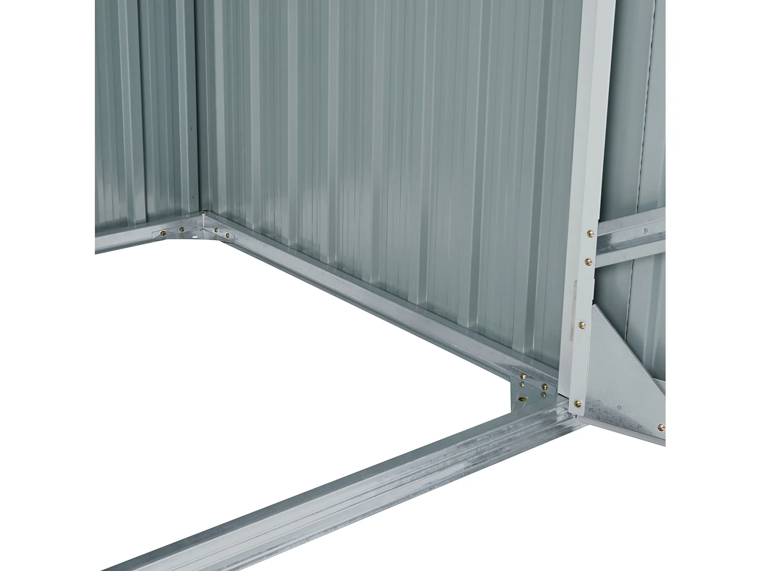 Remise à outils MOENA 158 cm 96 cm Gris clair