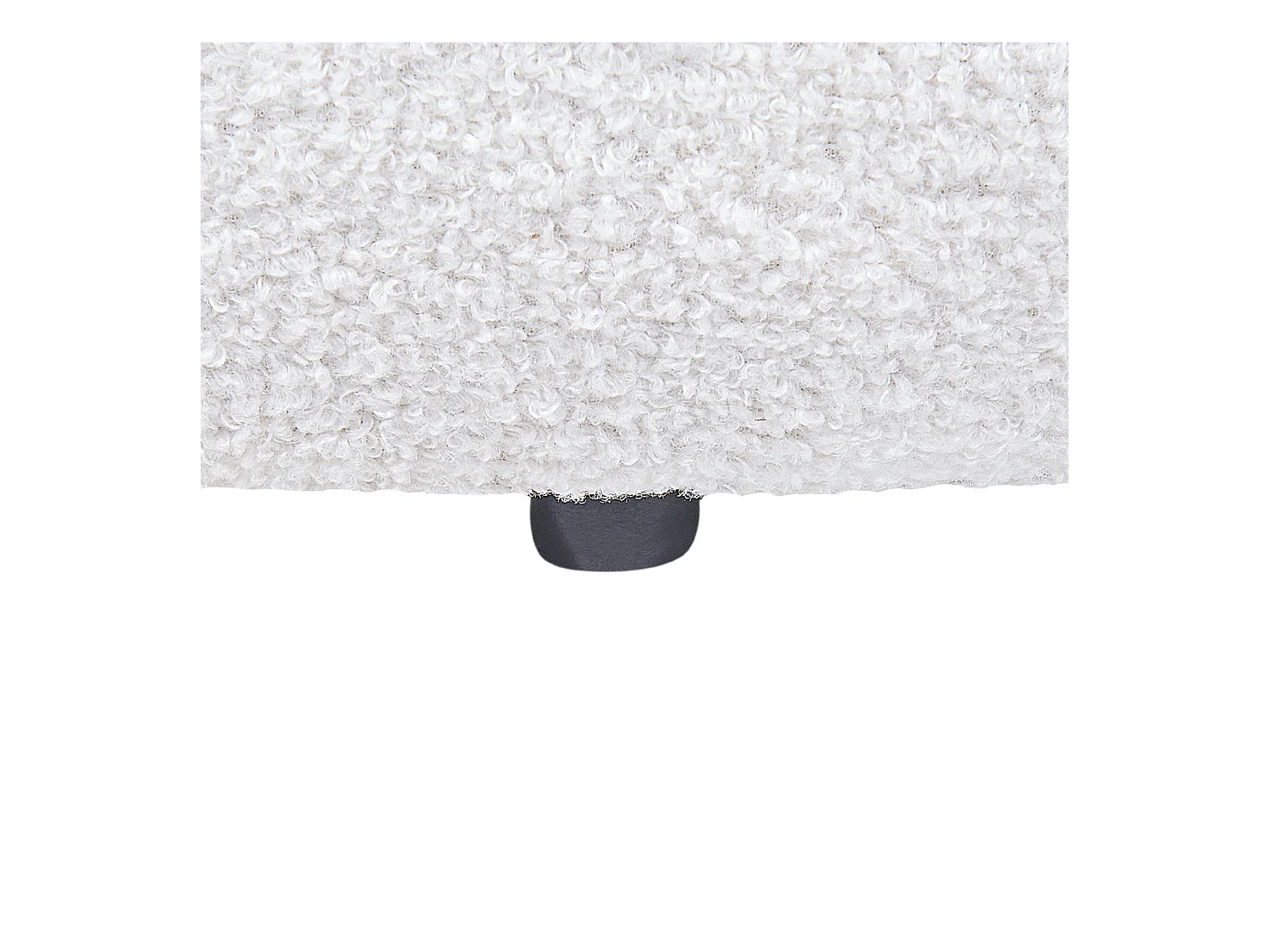 Kindersessel Bouclé weiss / schwarz Tierform Panda VIBY