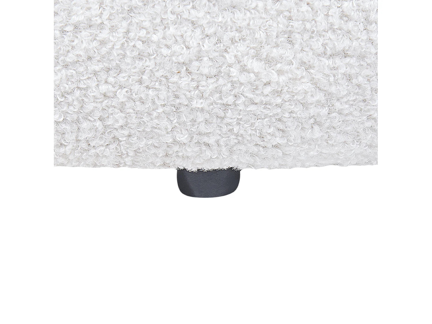 Fauteuil pour enfants Panda VIBY Bouclé Blanc