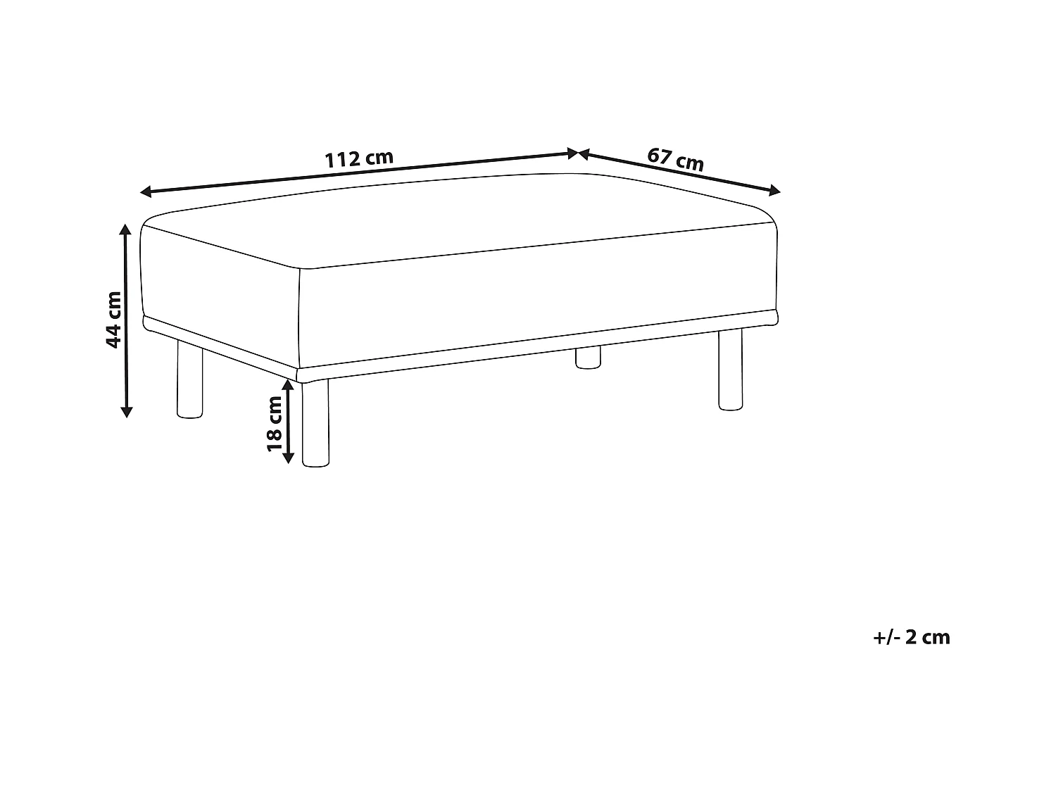 Ottomana HOLT Tortora