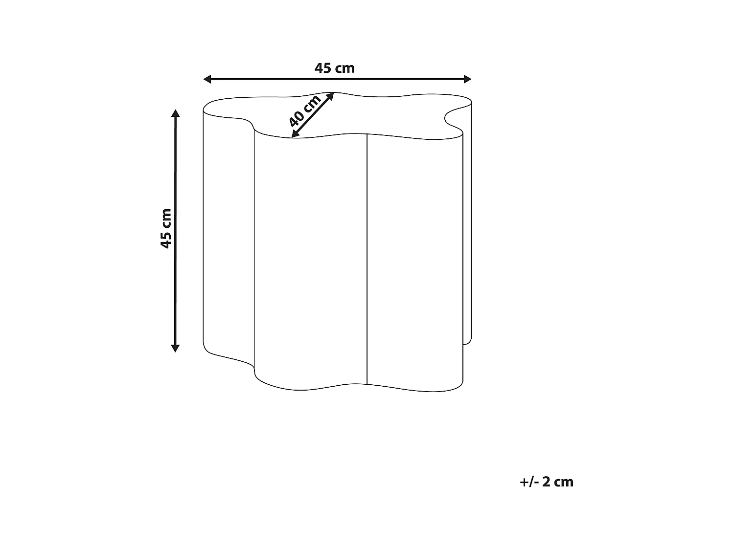 Stolik pomocniczy SAKAMI Jasnozielony