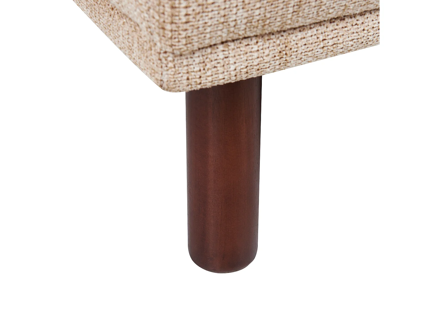 Ottoman HOLT Tissu Beige