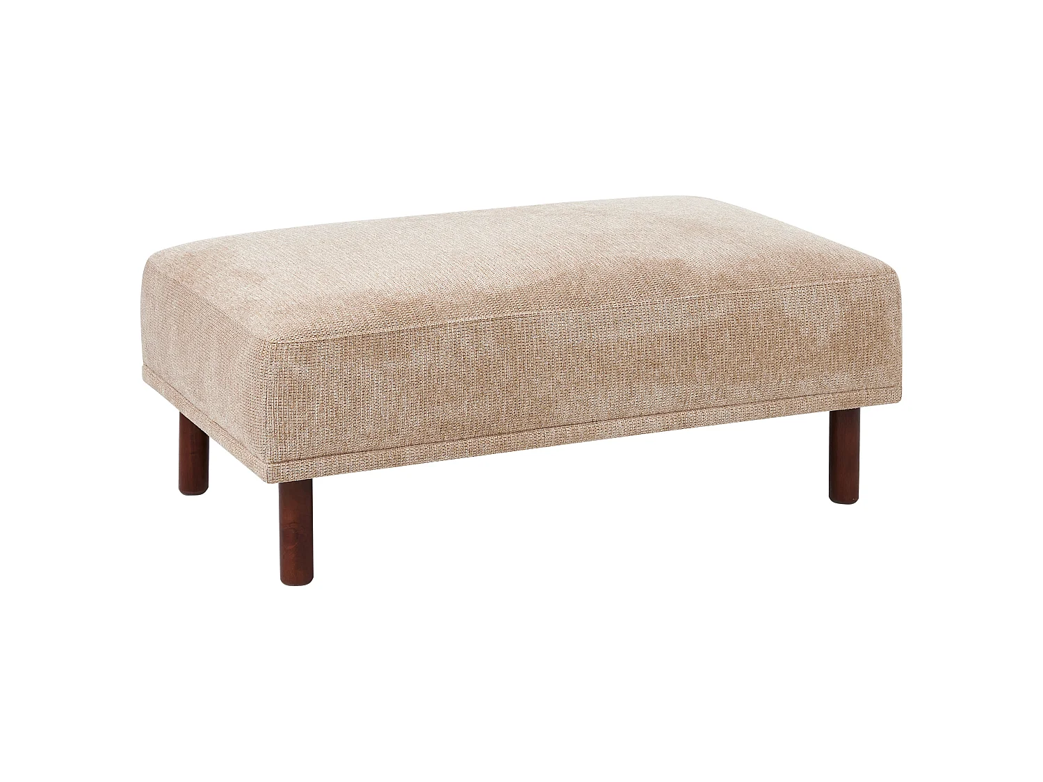 Ottoman HOLT Tissu Beige