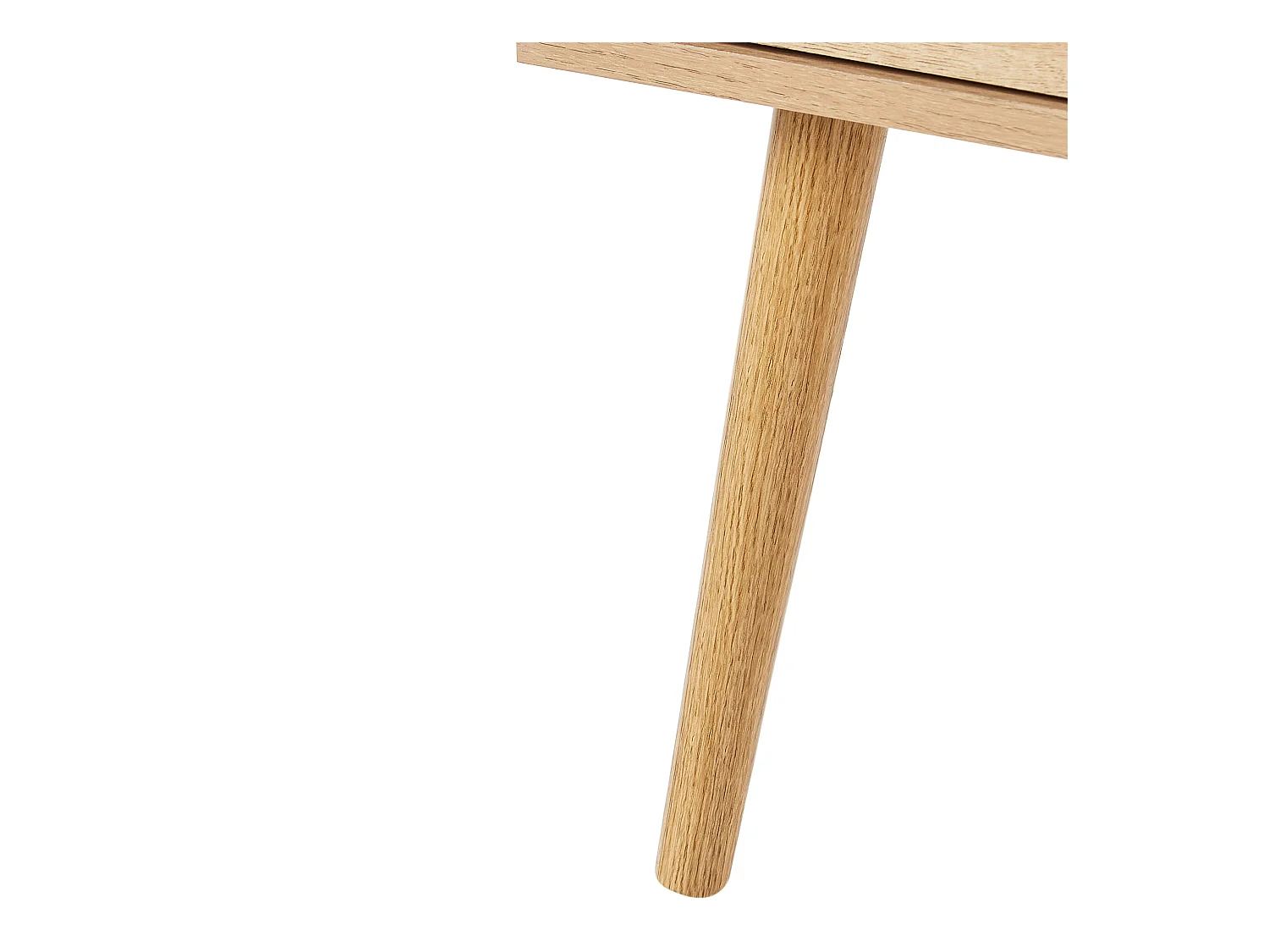 Glazen vitrinekast ALBANY 80 cm Lichtbruin