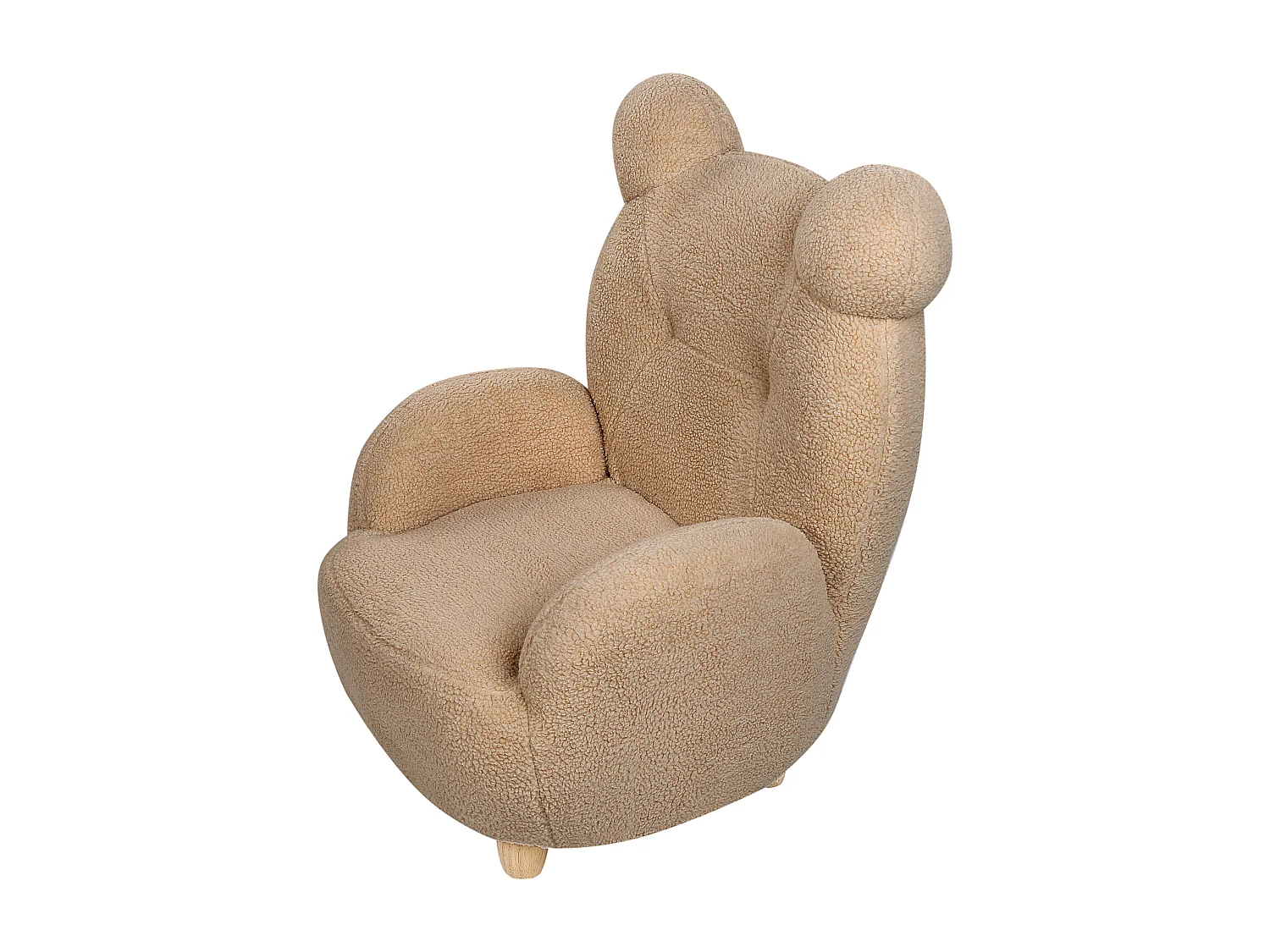 Fauteuil ours brun pour enfant MELBU