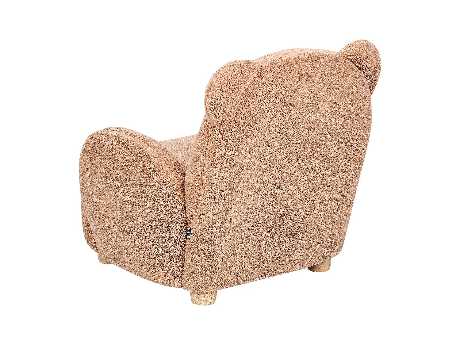 Fauteuil pour enfants Ours en peluche BOO Bouclé Marron