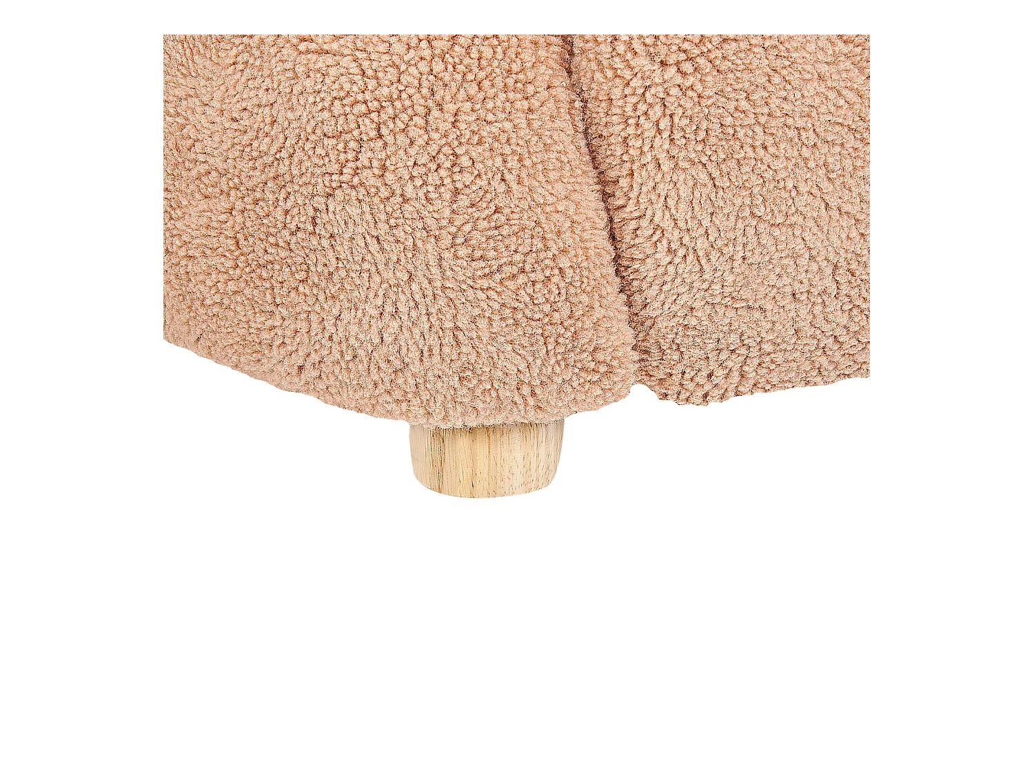 Fauteuil pour enfants Ours en peluche BOO Bouclé Marron