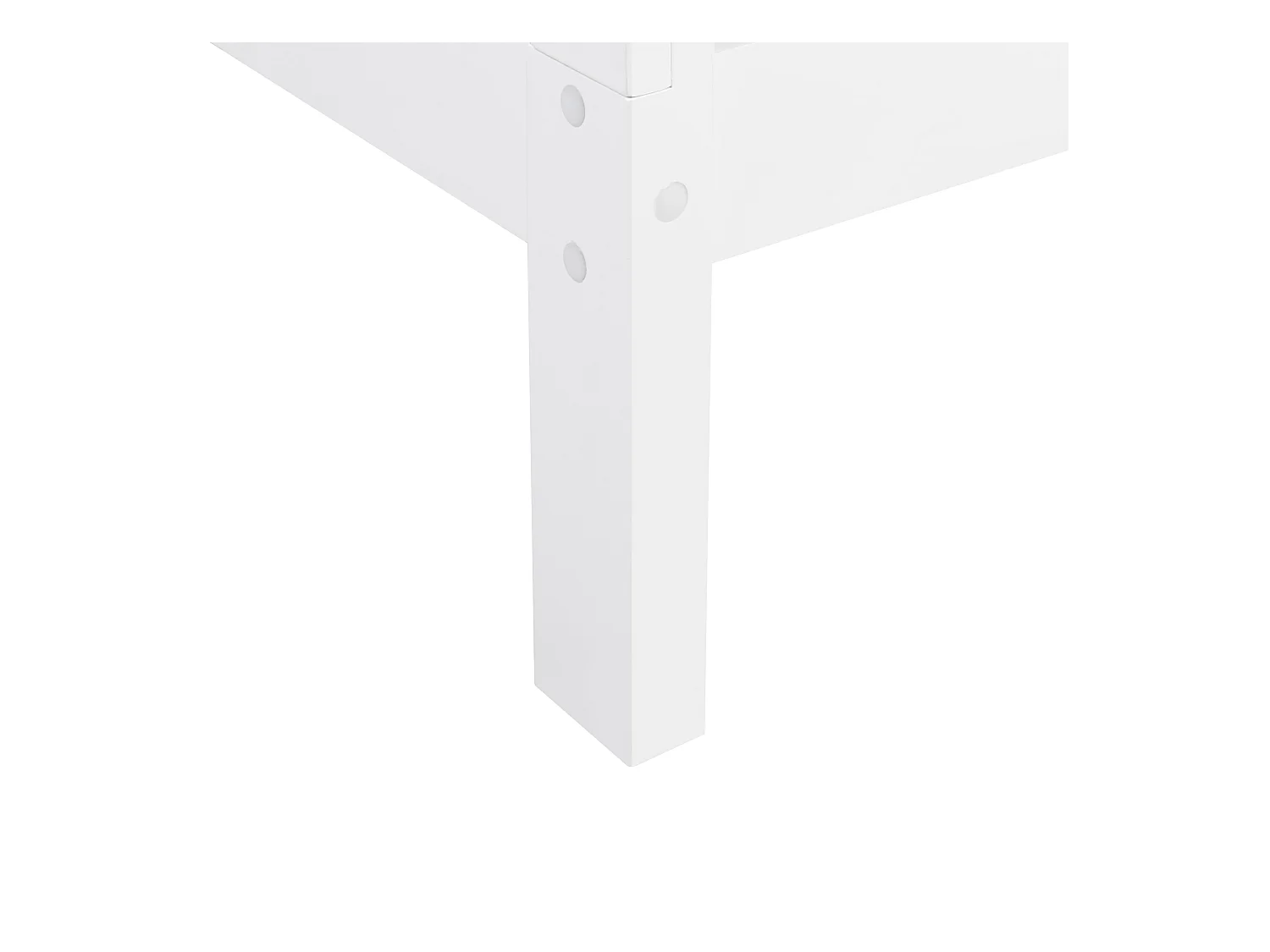 Cama tipi para crianças em madeira branca 90 x 200 cm DEVAY