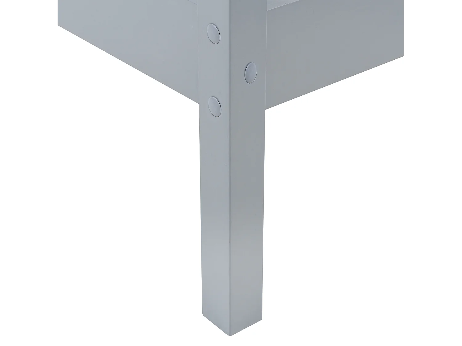 Lit d\'enfant Tipi Bois de pin DEVAY 90 x 200 cm Gris