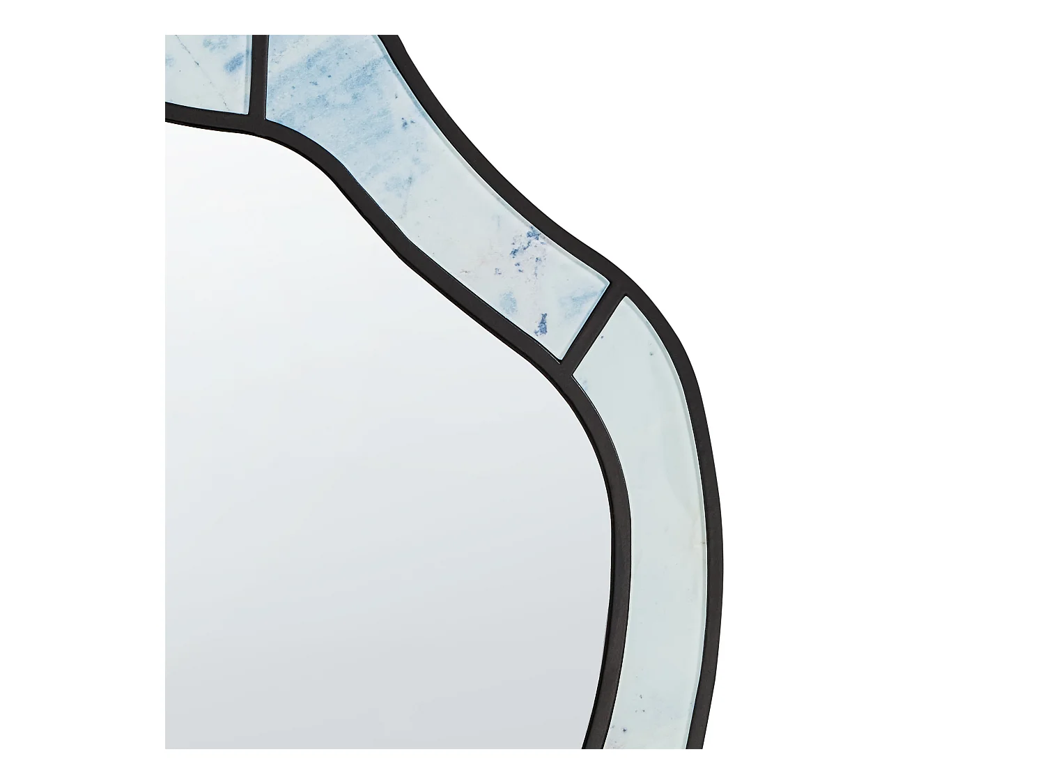 Miroir LIVERDUN 64 cm 86 cm Bleu clair