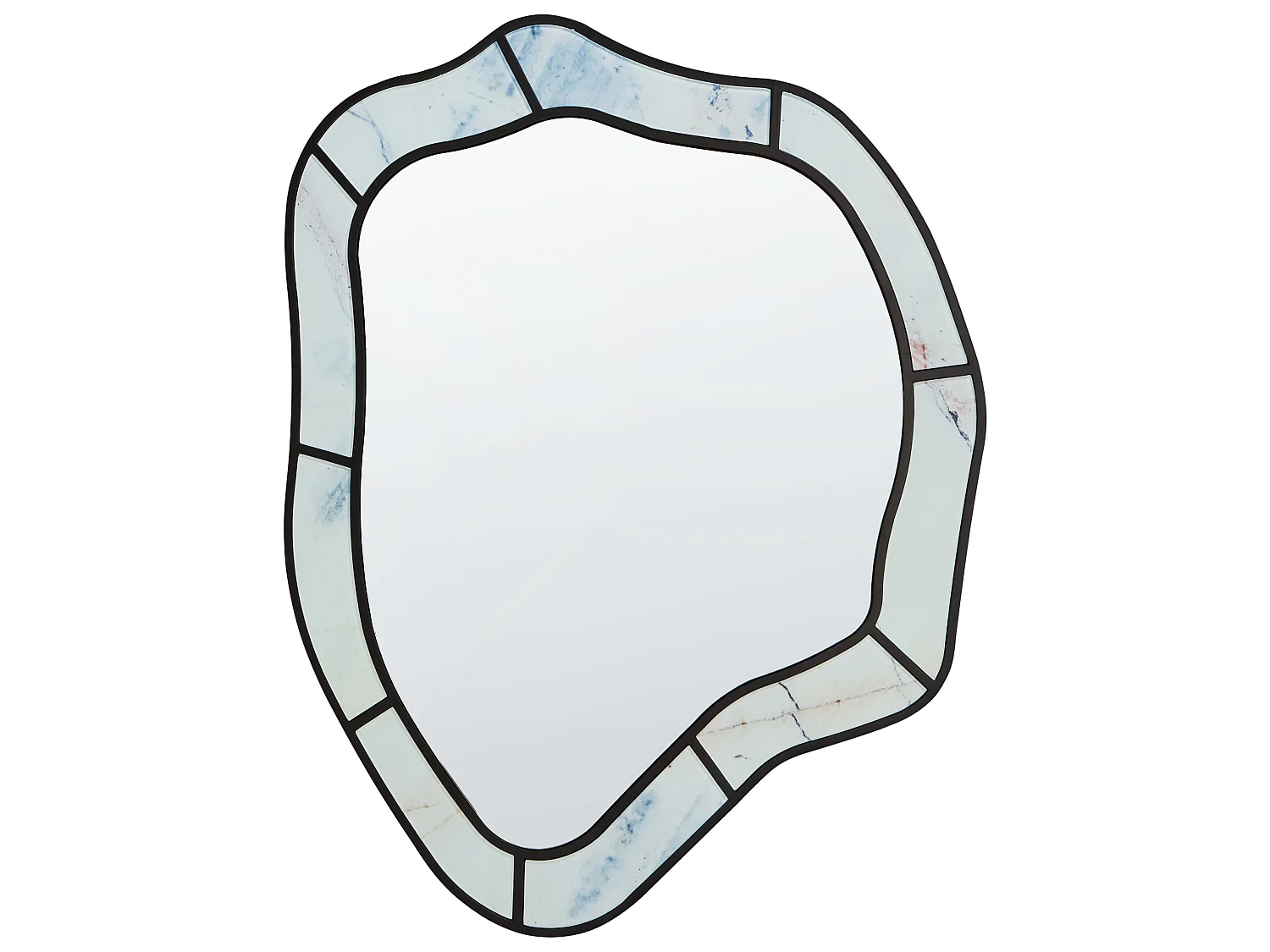 Miroir LIVERDUN 64 cm 86 cm Bleu clair