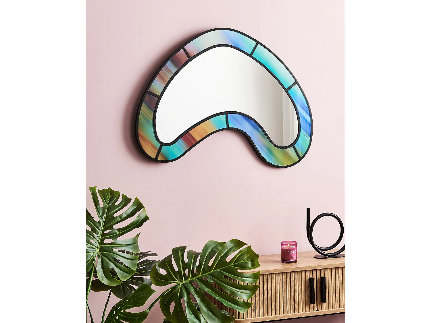 Miroir BOUVRON 80 cm 60 cm Multicolore