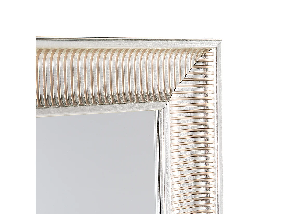 Dekorativer Wandspiegel schöner Rahmen 51x141 cm silber/gold Cassis