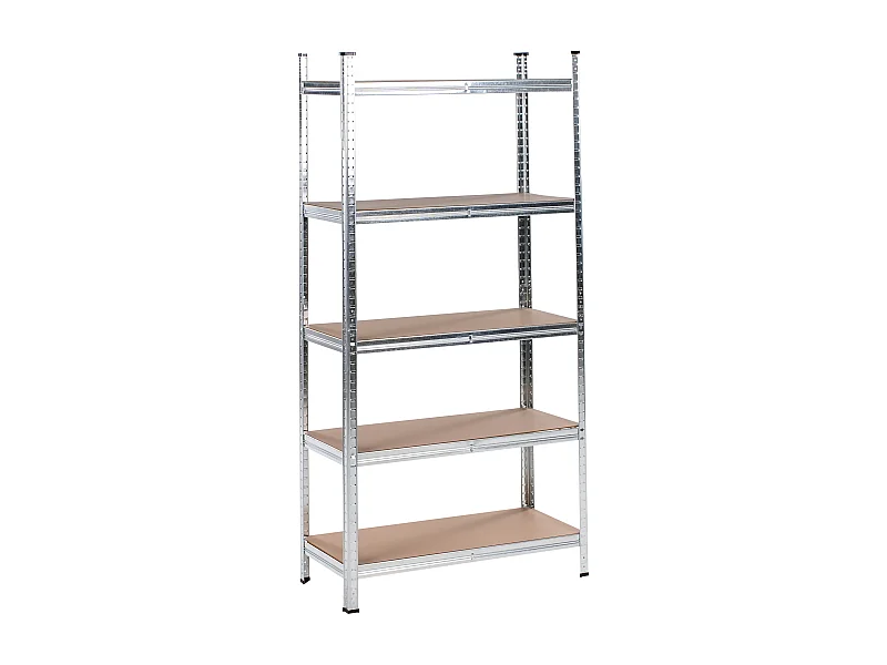 Regał magazynowy XITTA Metal 75 cm 30 cm Srebrny