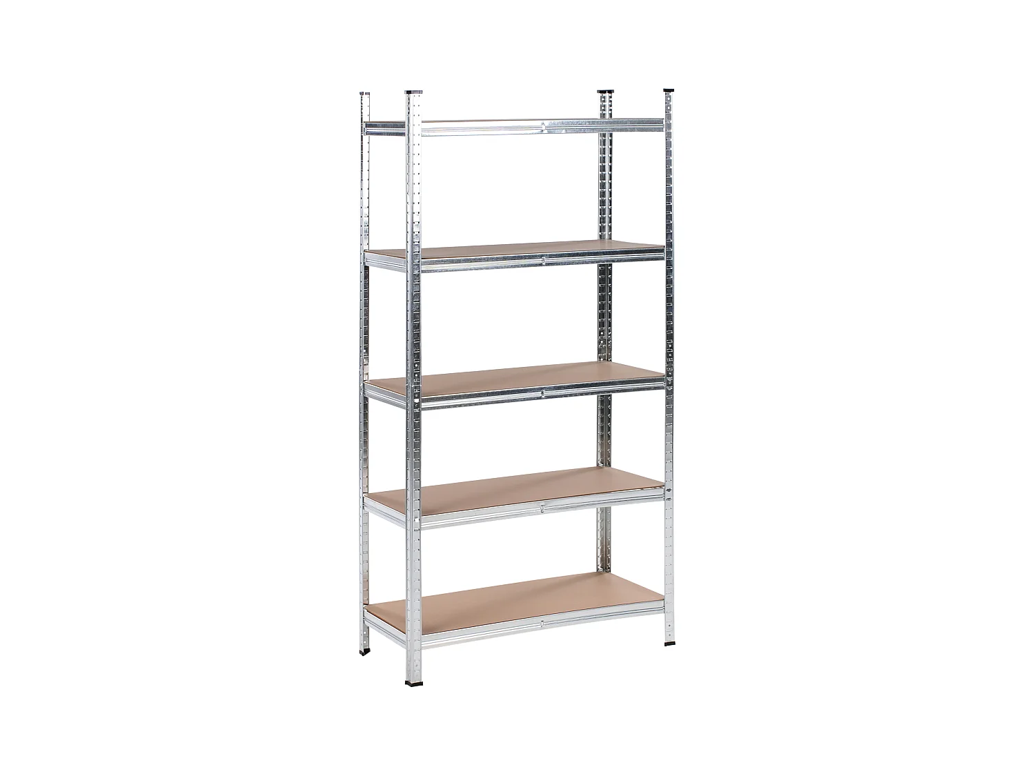 Regał magazynowy XITTA Metal 90 cm 40 cm Srebrny