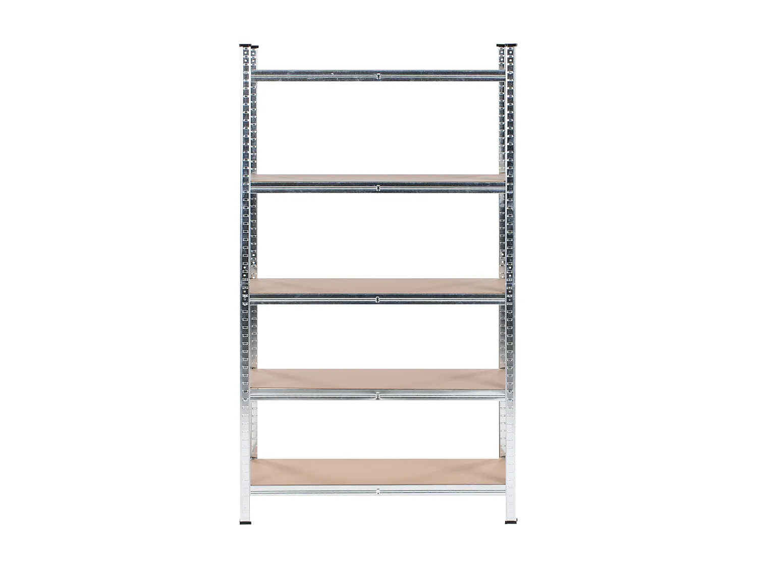 Garagenregal 2er Set XITTA Metall 90 cm 40 cm Silber