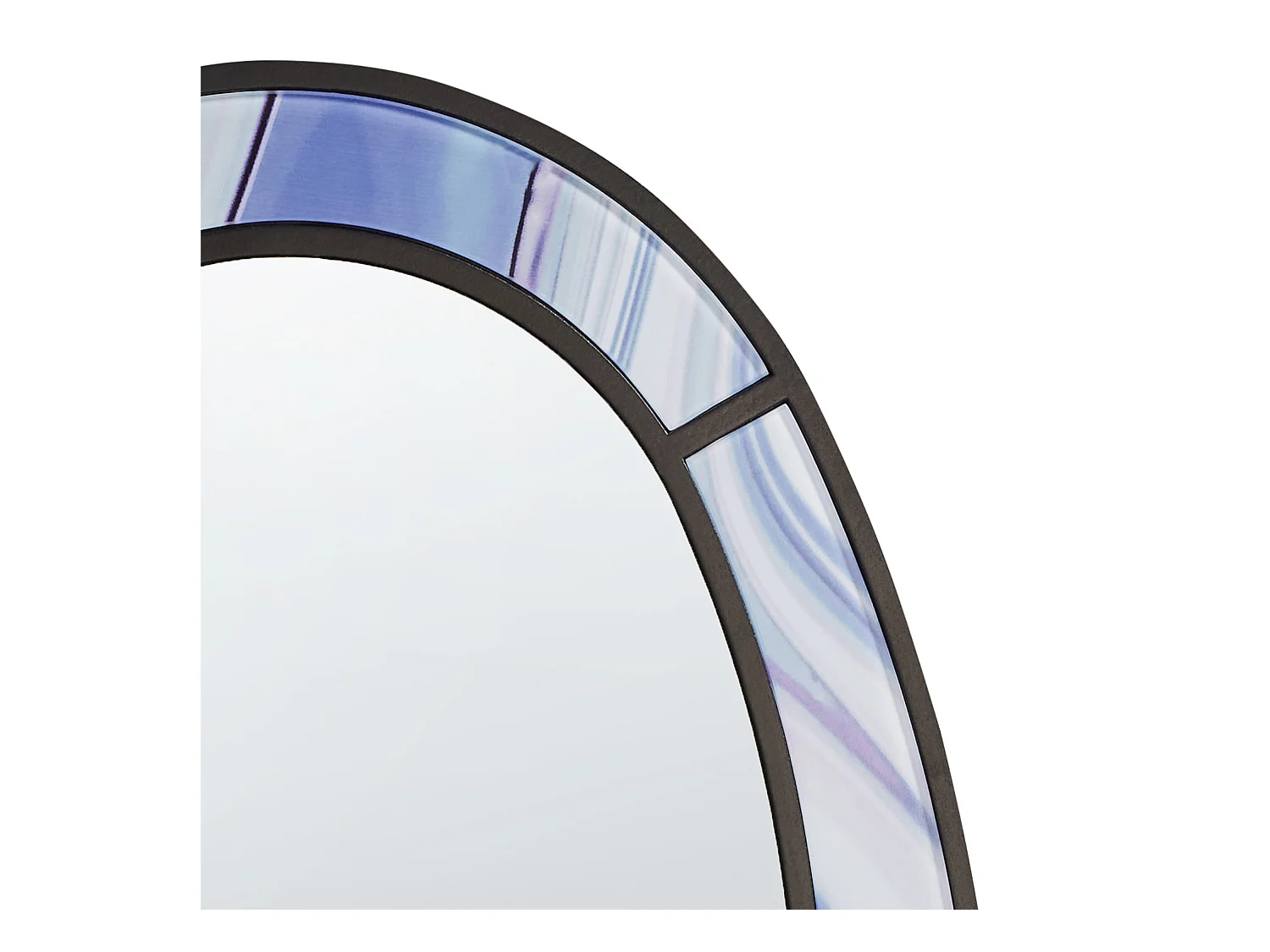 Wandspiegel MONTSEC 49 cm 83 cm Violett