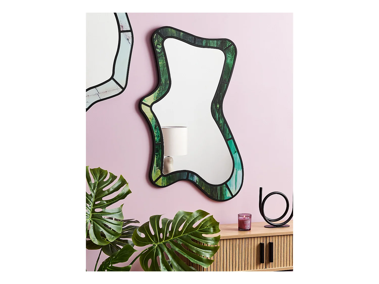 Miroir CERVILLE 60 cm 98 cm Vert