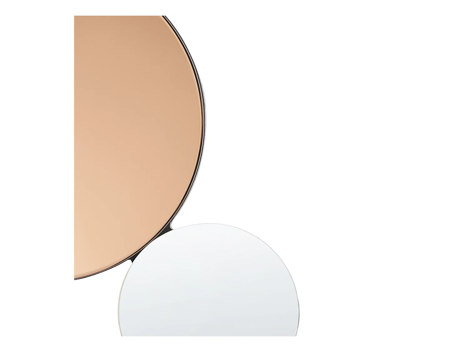 Miroir LAXOU 57 cm 90 cm Cuivré