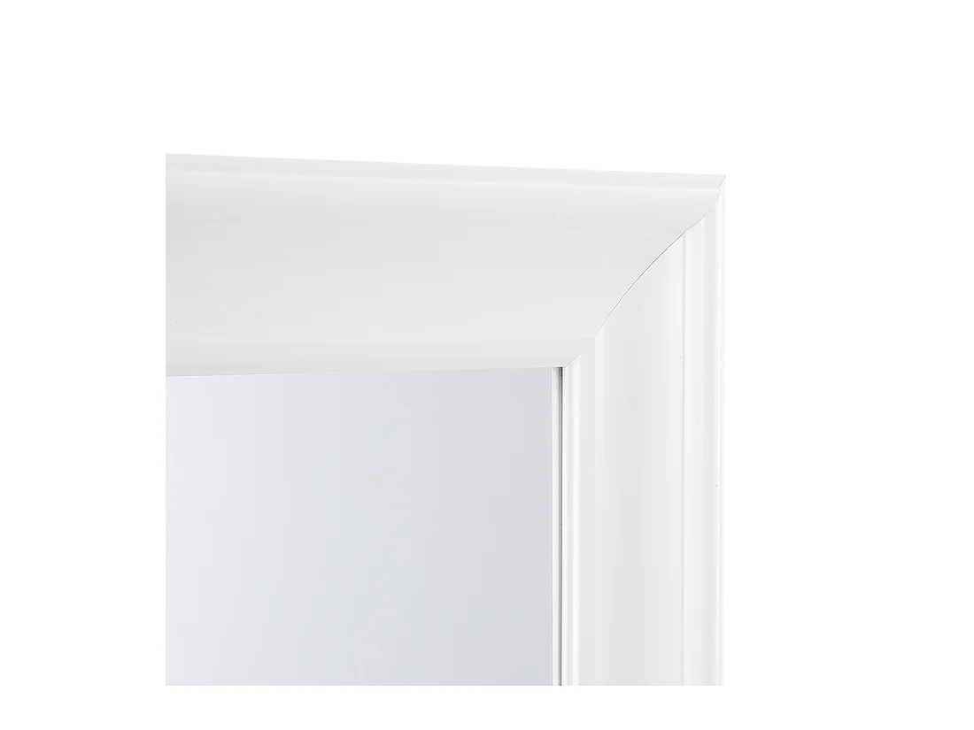 Lustro ścienne LUNEL 51 cm 141 cm Biały