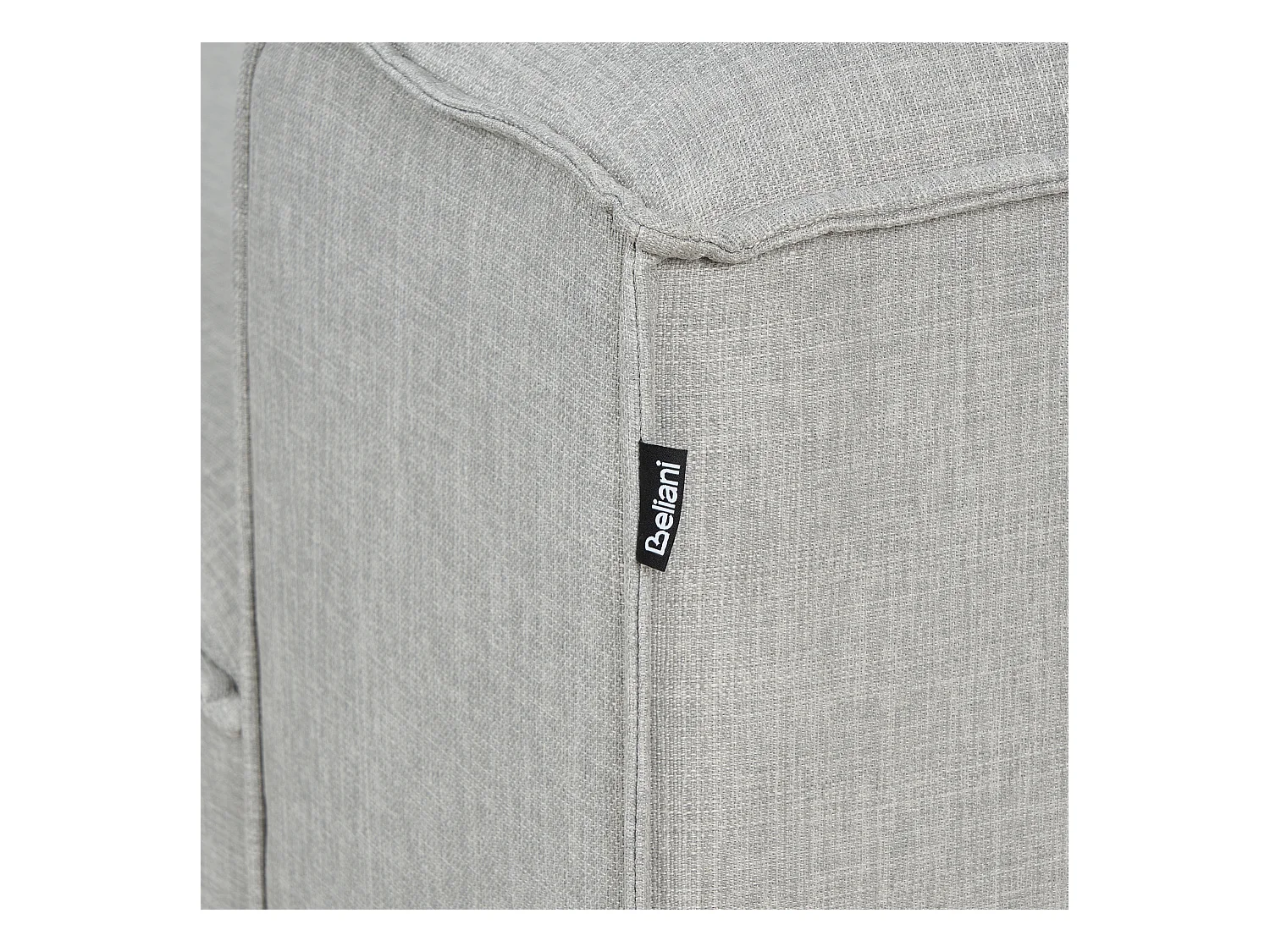 Chaise longue côté droit ARDAL Tissu Gris clair