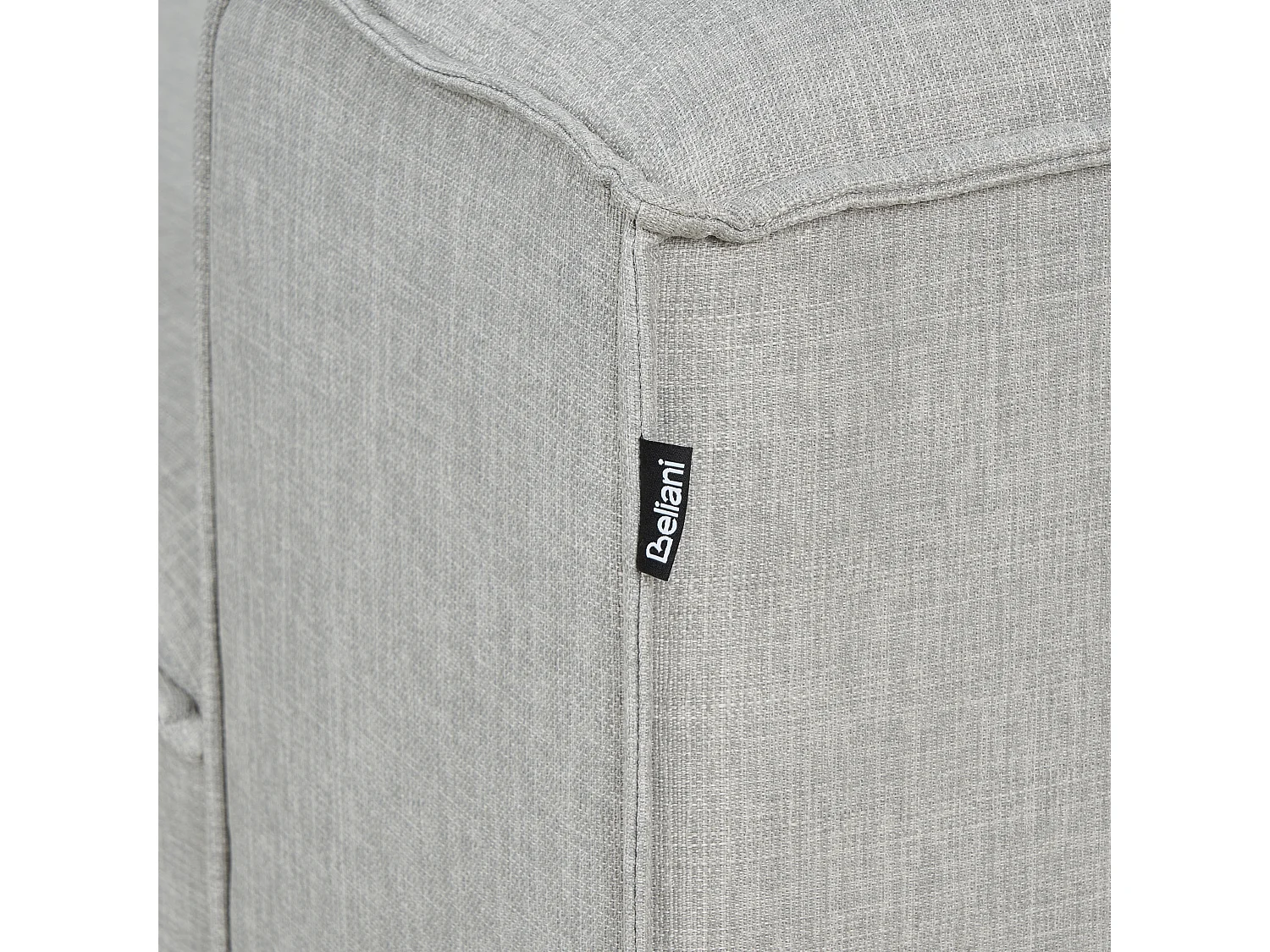 Chaise longue côté droit ARDAL Tissu Gris clair