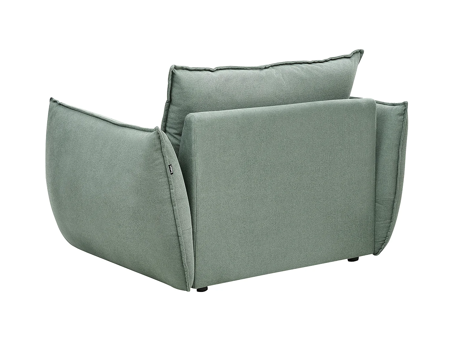 Fauteuil KUNES Tissu Vert clair