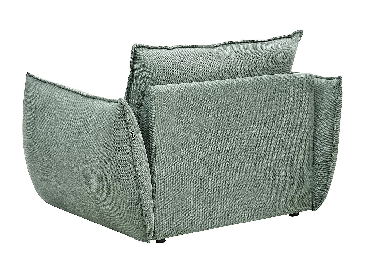 Fauteuil KUNES Tissu Vert clair