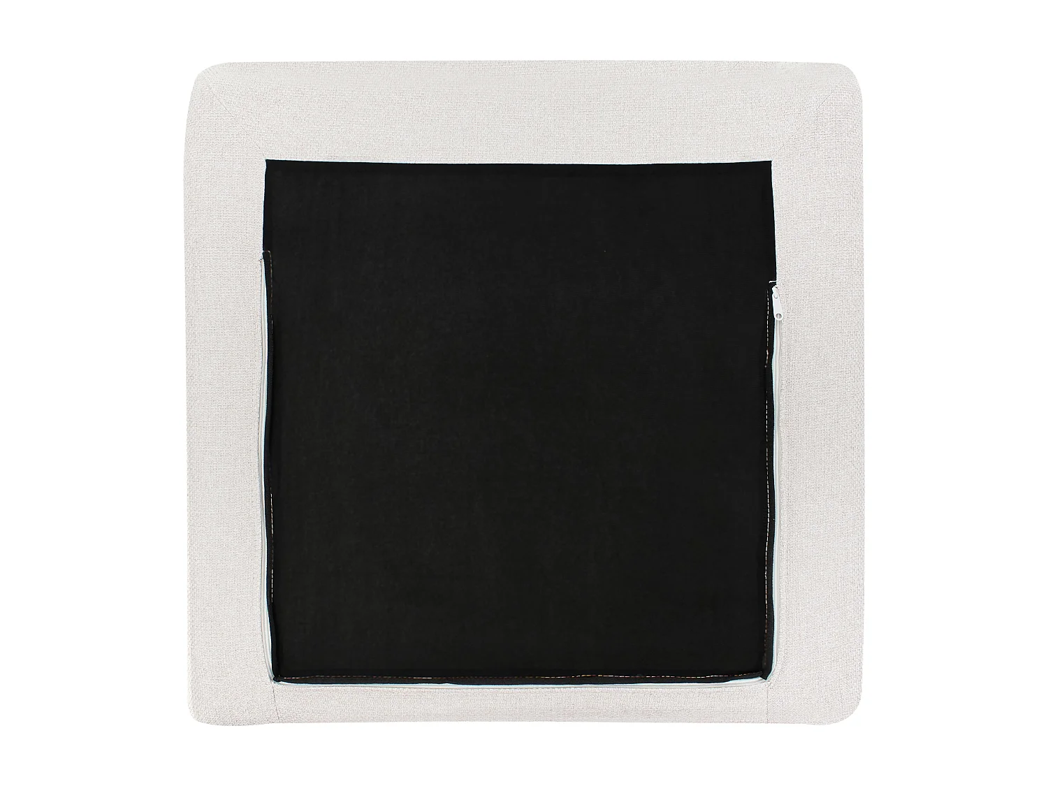 Chaise longue côté gauche SIEVOZ Tissu Beige clair