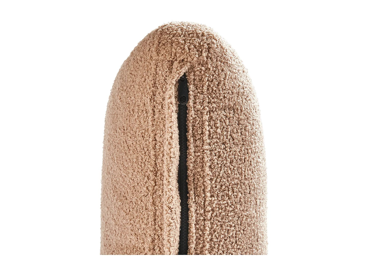 Chaise longue versione sinistra EWRON Bouclé Beige sabbia