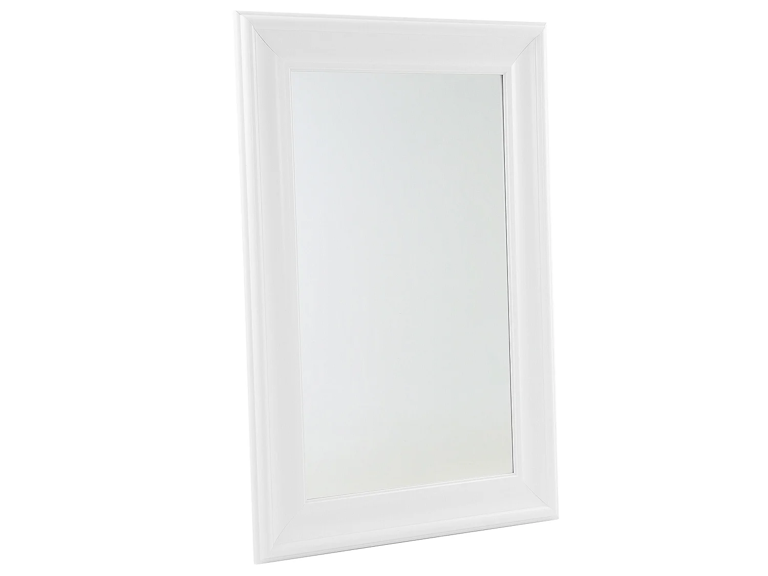 Wandspiegel LUNEL 60 cm 90 cm Wit