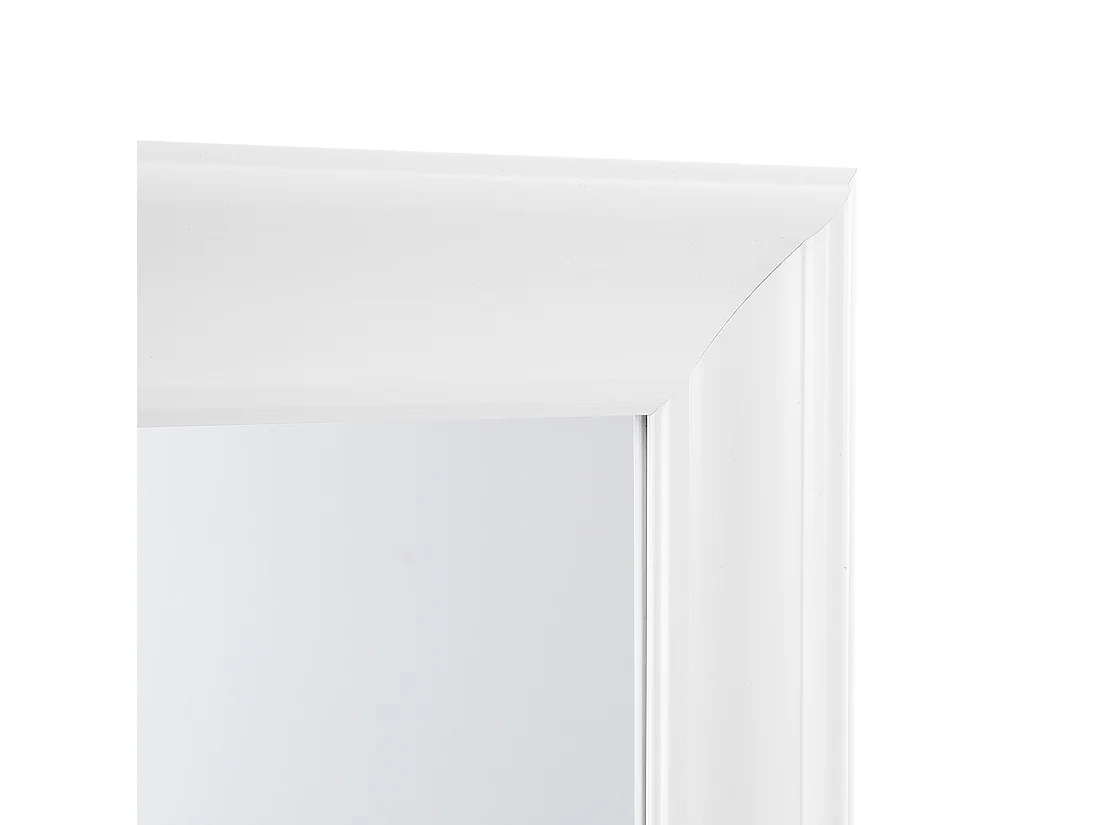 Wandspiegel LUNEL 60 cm 90 cm Wit