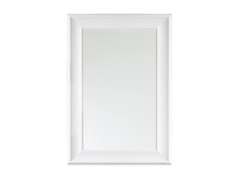 Miroir LUNEL 60 cm 90 cm Blanc