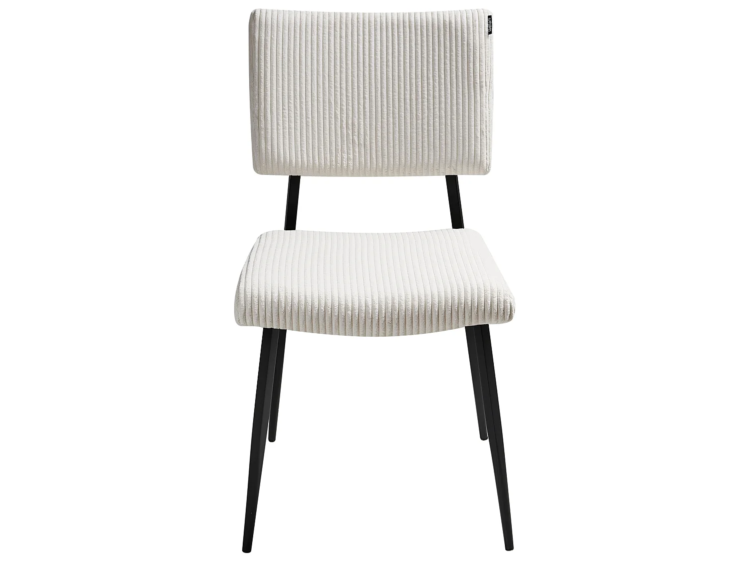 Set med 2 matstolar STURGIS Manchester Off-White