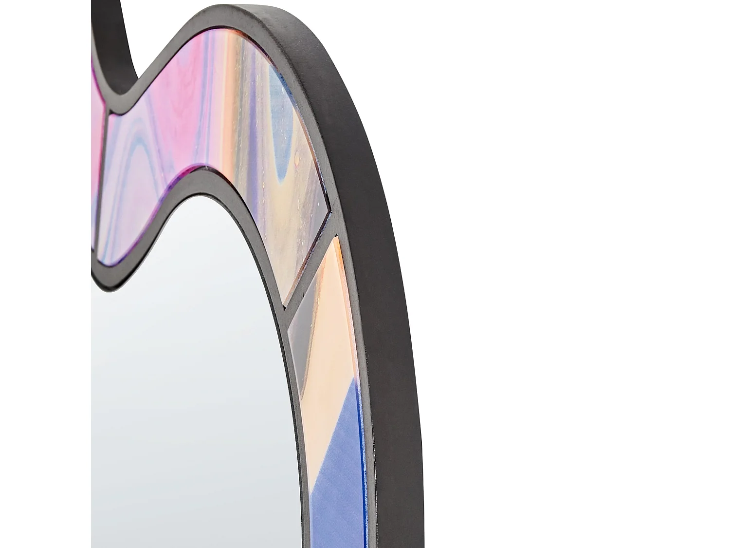 Miroir PULNOY 72 cm 80 cm Rose