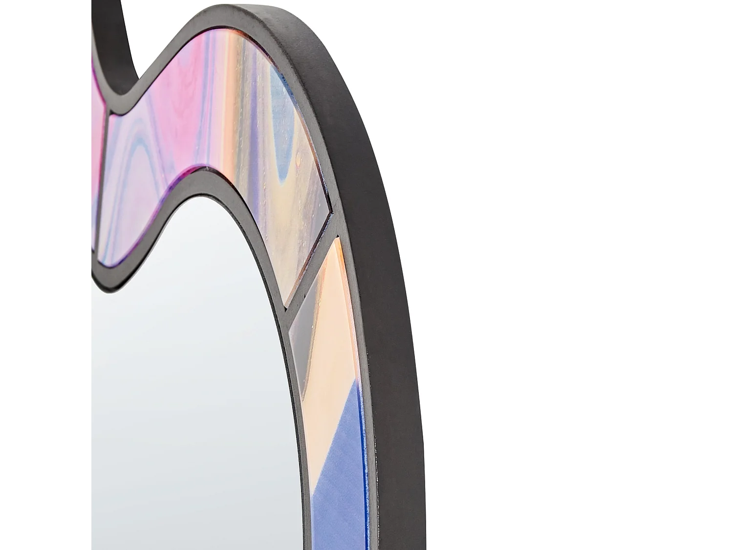 Miroir PULNOY 72 cm 80 cm Rose