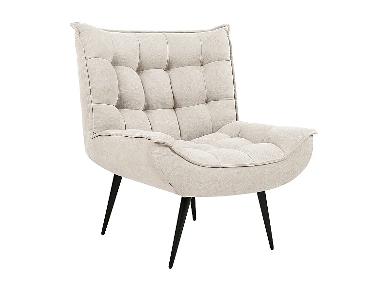 Fauteuil ALVESTA Tissu Beige clair