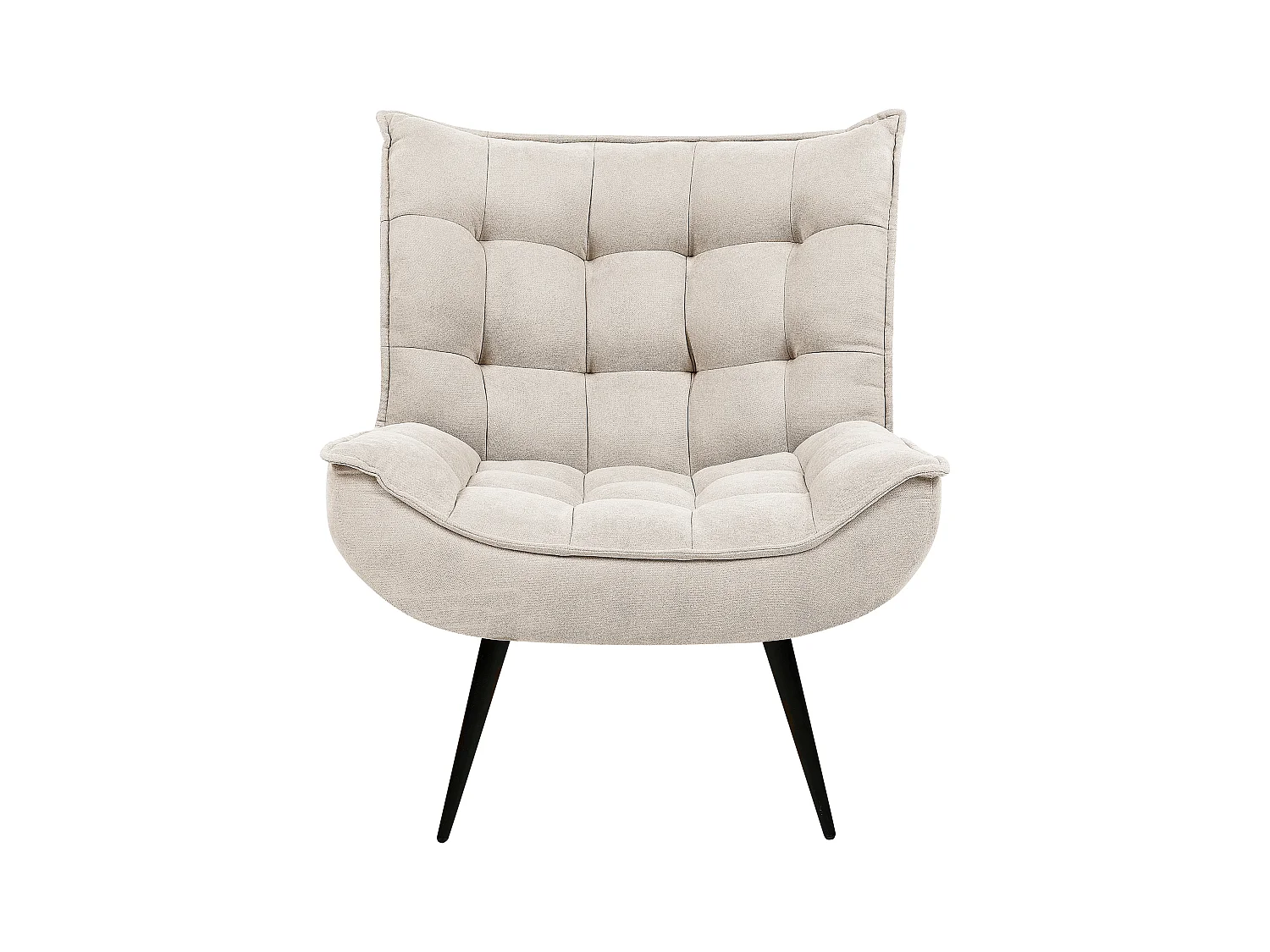 Fauteuil ALVESTA Stof Lichtbeige