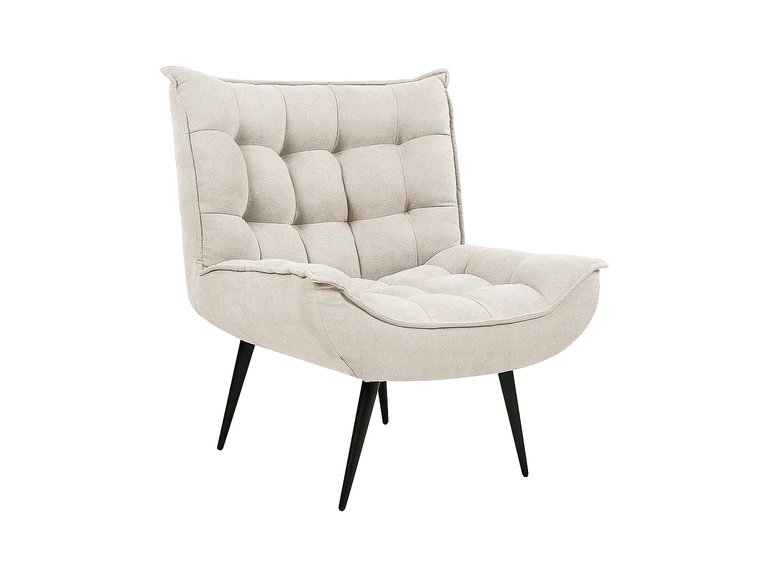 Fauteuil ALVESTA Tissu Beige clair