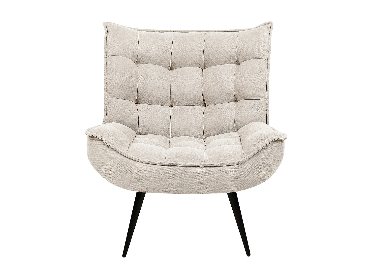Fauteuil ALVESTA Tissu Beige clair