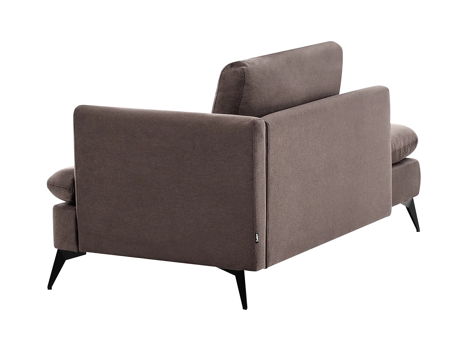 Chaiselongue Stoff braun rechtsseitig mit Kissen klassisch modern Sievoz