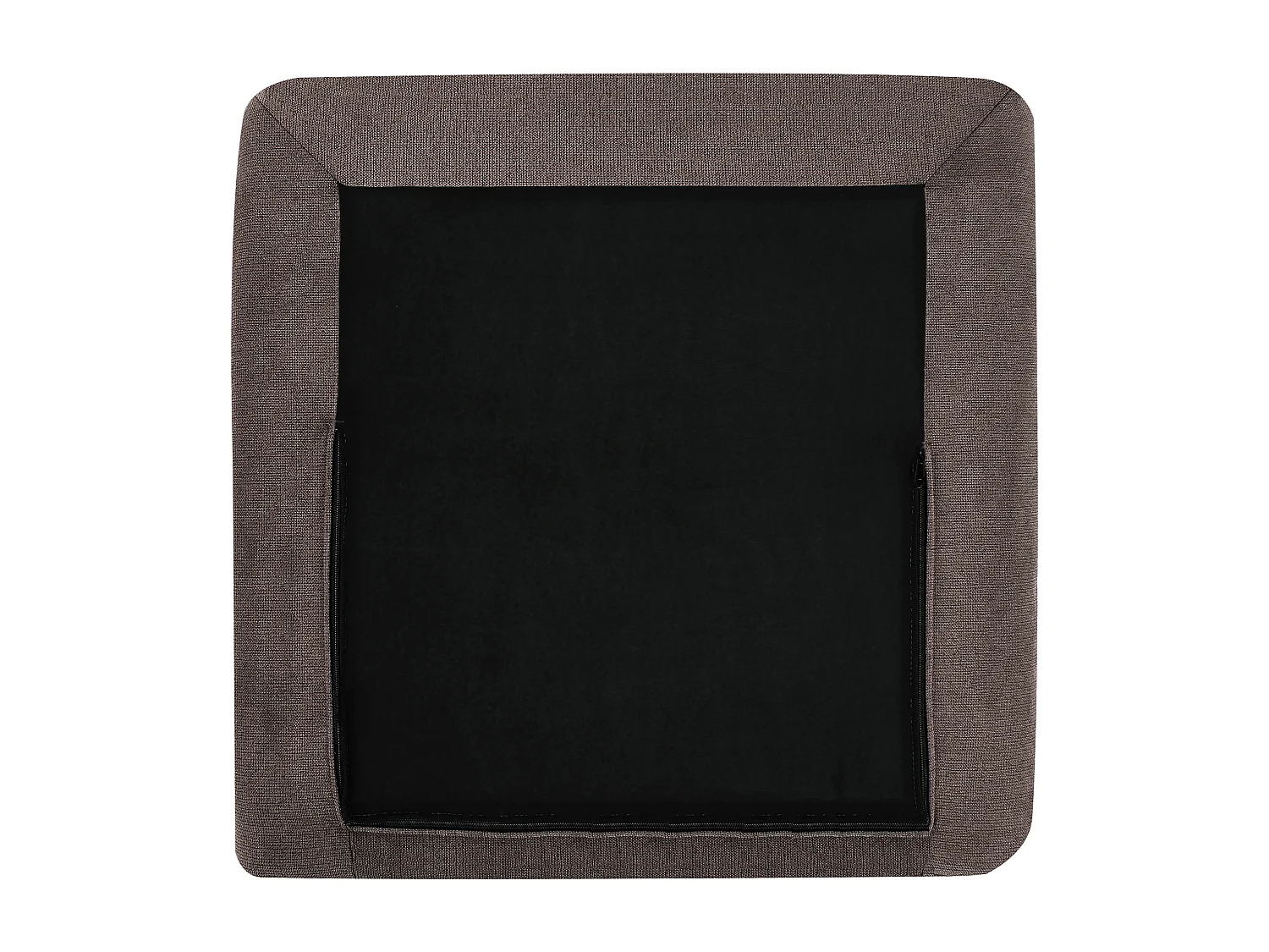 Chaiselongue Stoff braun rechtsseitig mit Kissen klassisch modern Sievoz