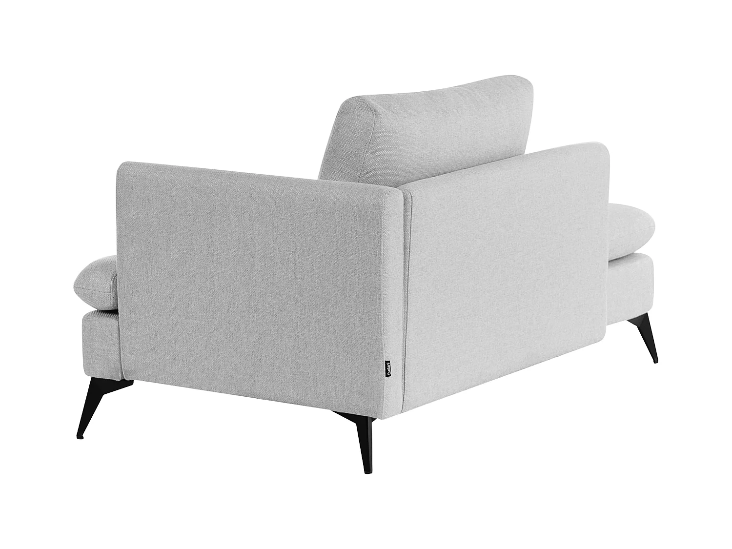 Rechtszijdige chaise longue SIEVOZ Stof Lichtgrijs