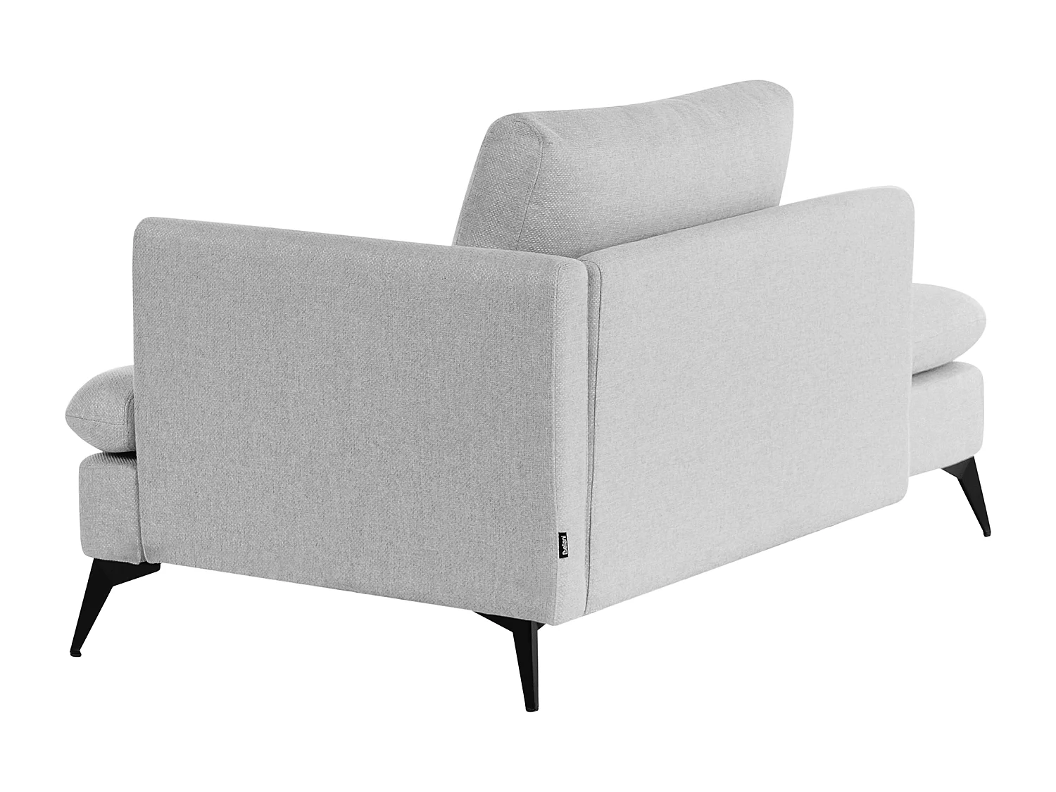 Rechtszijdige chaise longue SIEVOZ Stof Lichtgrijs