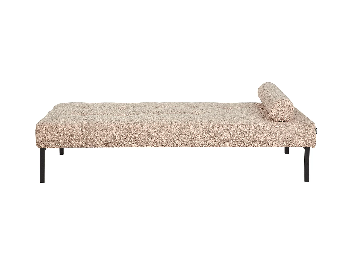 Chaise longue CHINON Bouclé Beige