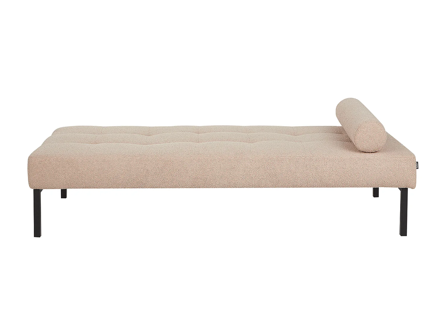 Chaise longue CHINON Bouclé Beige