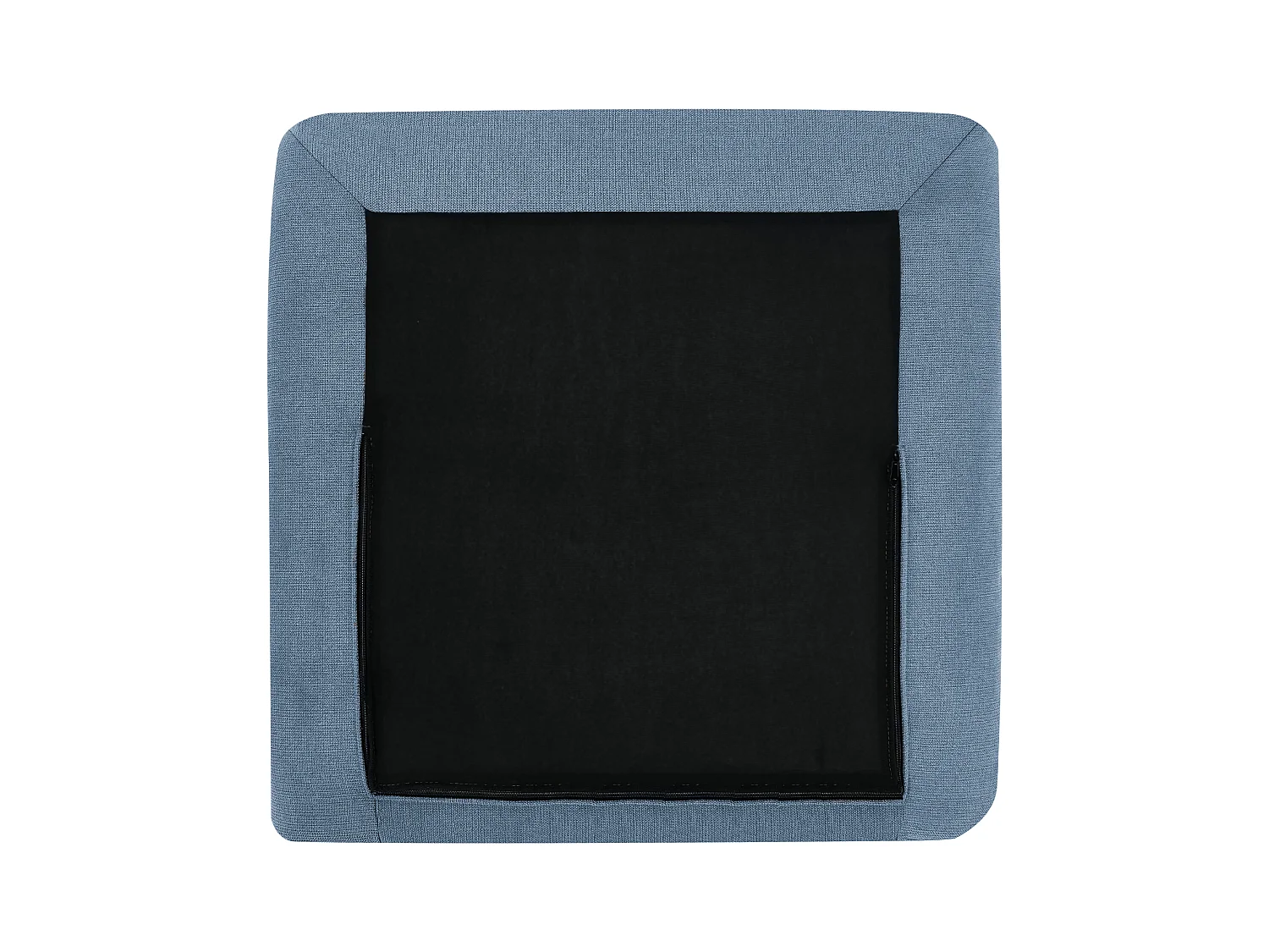 Chaise longue côté droit SIEVOZ Tissu Bleu