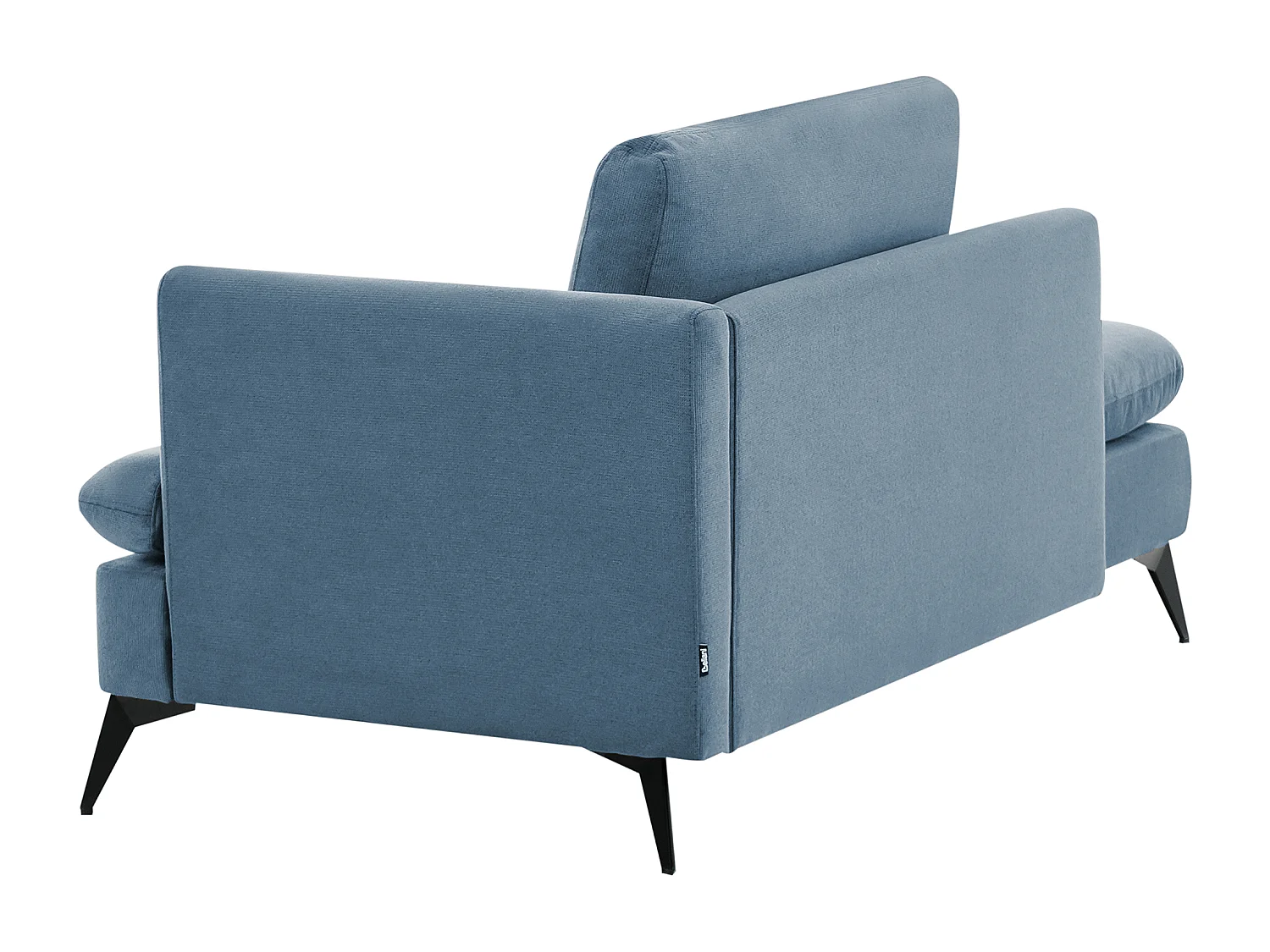 Chaise longue versione destra SIEVOZ Tessuto Blu
