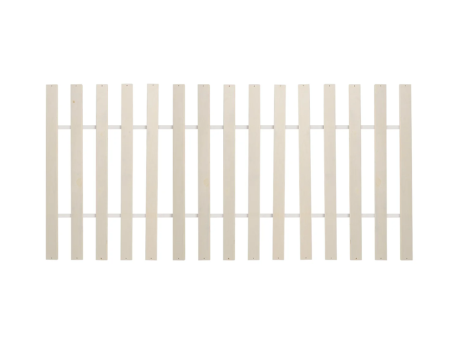 Lit avec sommier Bois de pin OLENDON 90 x 200 cm Marron clair